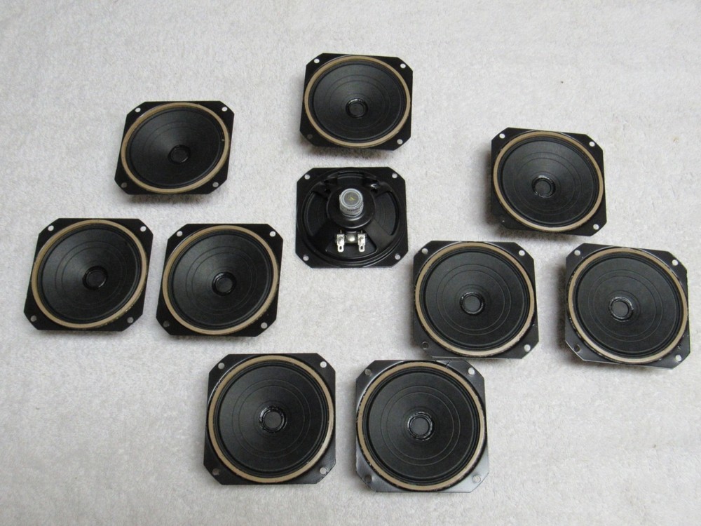 (10) Intercom speakers 5" fits AudioTech, M&S N45, N65RS, N35, 2 watt 45 ohm