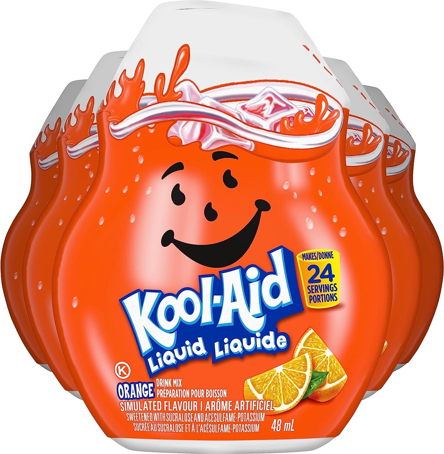 12 PACK Kool-Aid Orange Flavor Enhancer Liquid Drink Mix 48ml FRESH gallery