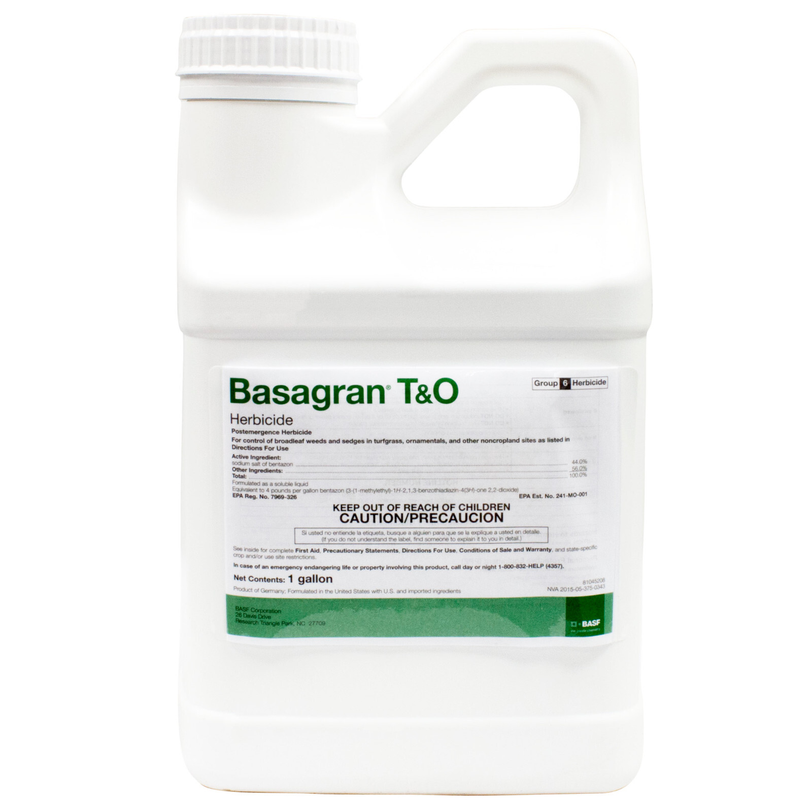 BASF Basagran T&O 1 GL Post-emergent Nutsedge Control for Turf and Ornamentals gallery