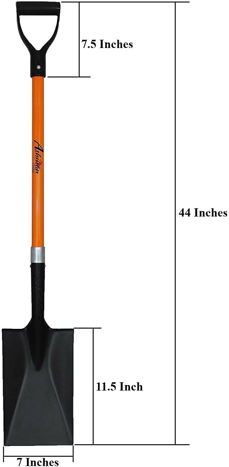 6Pack Ashman Spade Shovel 41 Inches Long D Handle Grip Premium Quality gallery