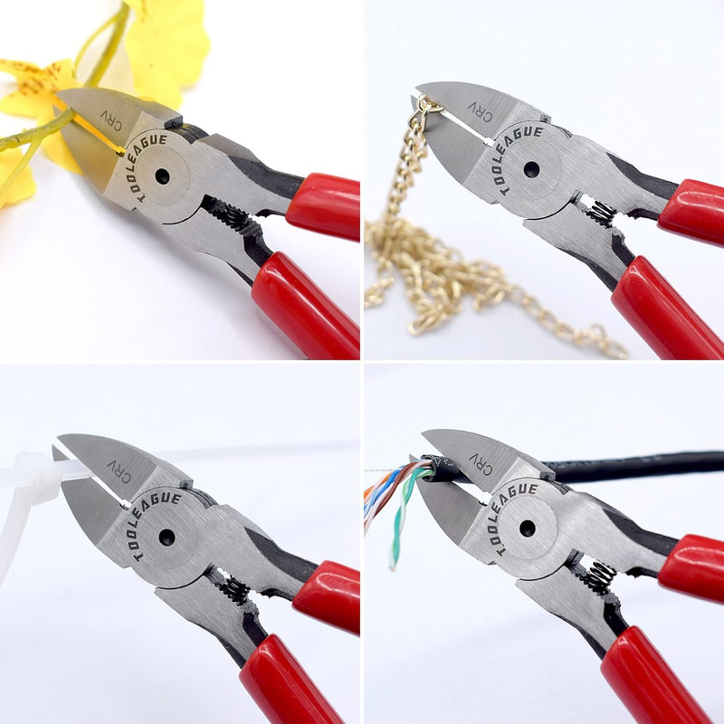 Wire Flush Cutters, 7-Inch Side Cutter Clippers,C-Rv Ultra Sharp Flush Cut Plier gallery
