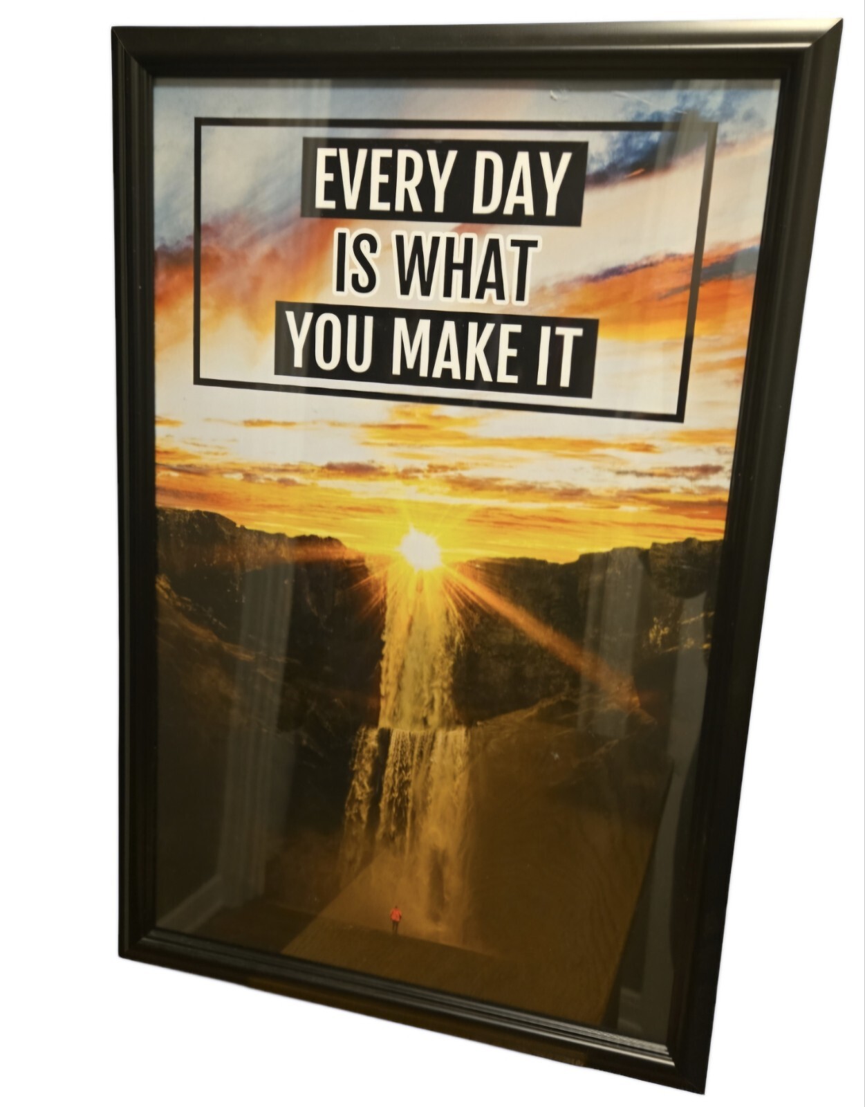 "Everyday Is What You Make It" Poster Frame Preowned 18"×12.5" gallery