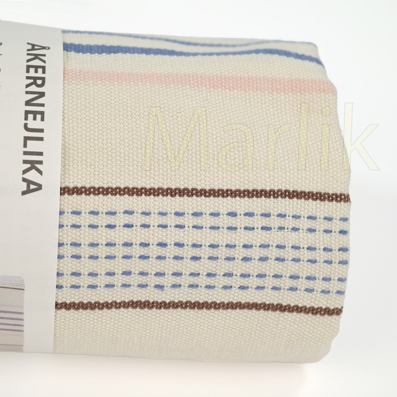 IKEA AKERNEJLIKA Throw, Handmade Multicolor, Cotton 43x67 " ( 110x170 cm ), NEW gallery