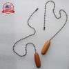 Ceiling Fan Pull Chain, 160" Rustproof 3mm Beaded Ball Pull Chain Extension with gallery