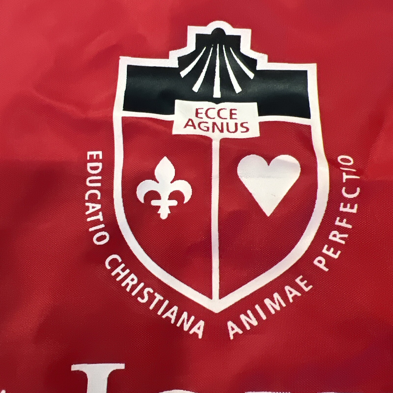 St. John’s University Red String Bag Drawstring Backpack Travel Lightweight 2
