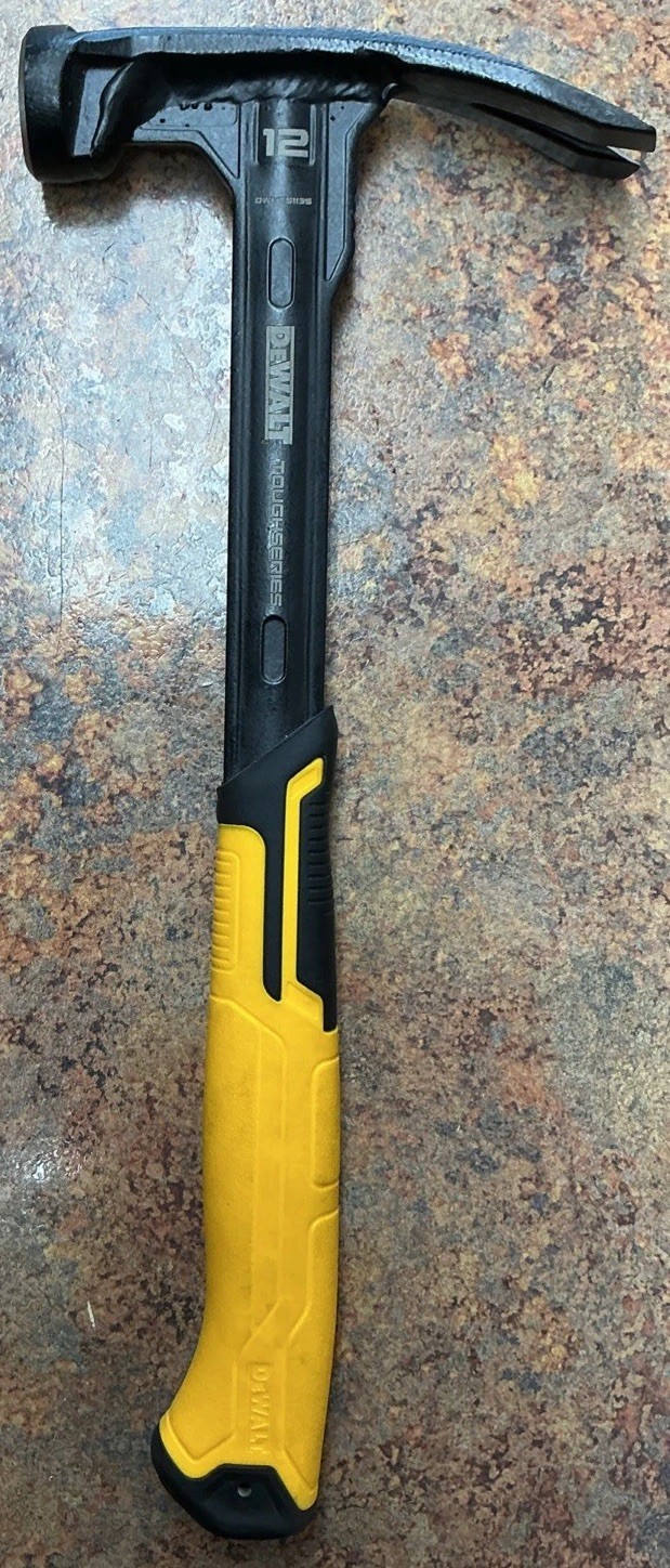 DEWALT DWHT51138 Steel MIG Weld Framing Nailing Hammer - Black/Yellow gallery