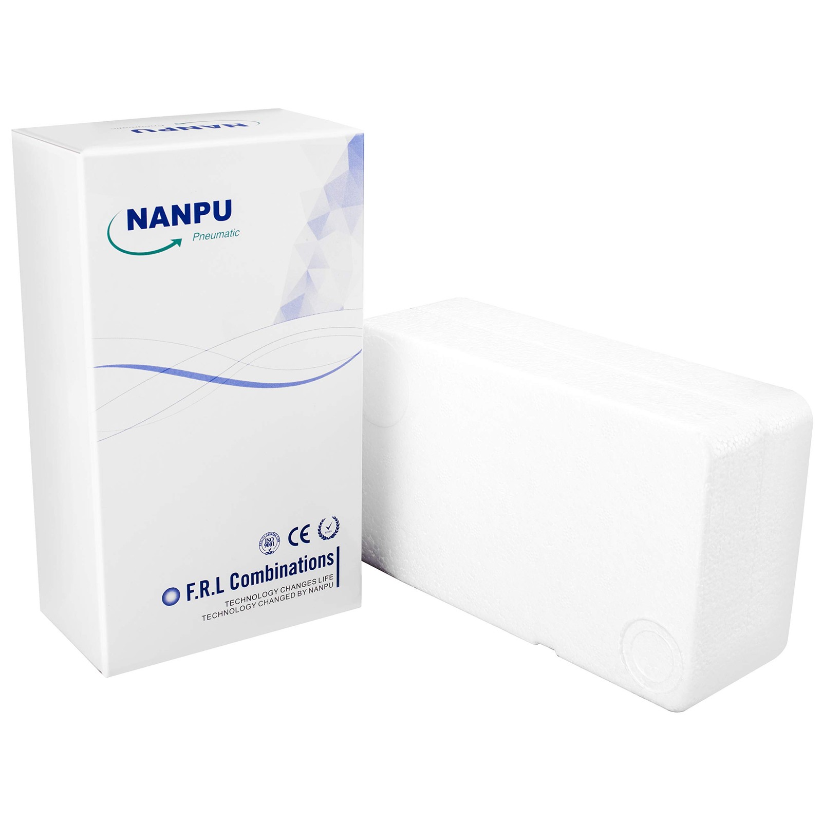 NANPU 3/8 NPT Air Dryer System - 5 Micron Particulate Filter, 0.5 Micron Coal... gallery