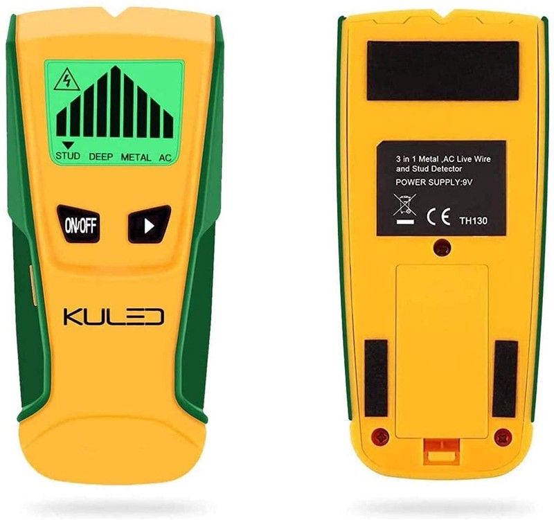 KULED Stud Finder, 3 in 1 Multi-Function LCD Display Wall Stud Sensor Detector gallery