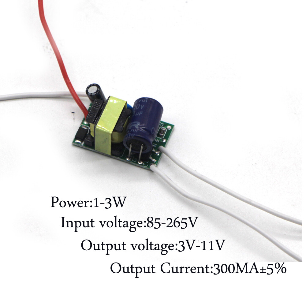 AC-DC Transformator power supply 1-3W 4-7W 8-12W 12-18W 36W 300mA led driver