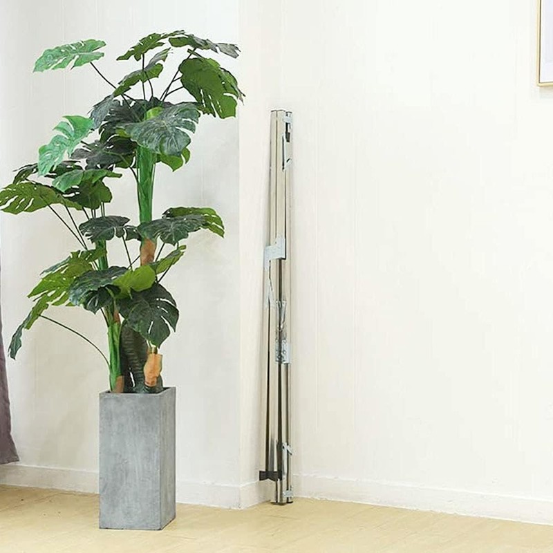 Clothes Drying Rack for Laundry Foldable Free of Installation Adjustable Stainle gallery