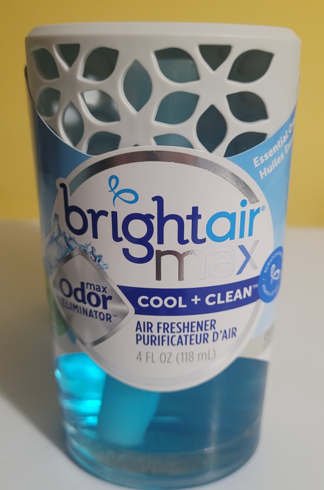 2 Brightair Max Cool & Clean Essential Oil Air-Freshener 4floz Odor Eliminator gallery