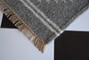 Rugmoda Cotton Grey Geometric Doormat 1.5x2 ft Entryway Southwestern Accent Rug gallery