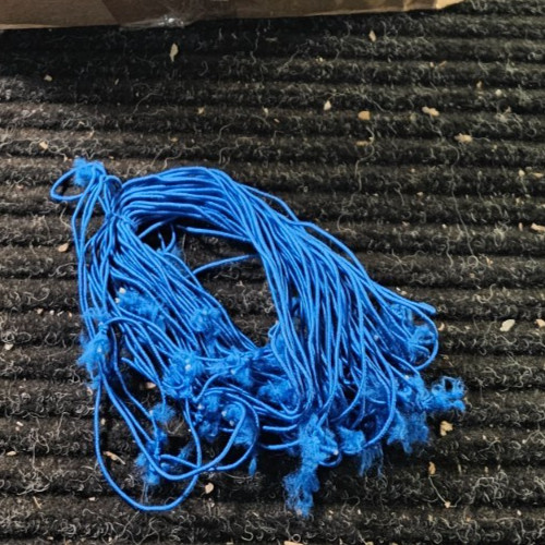 (QTY 1000) 6.5" Trussing Chicken Loops, Poultry, Roast, Ties, Blue 1.77 KG gallery