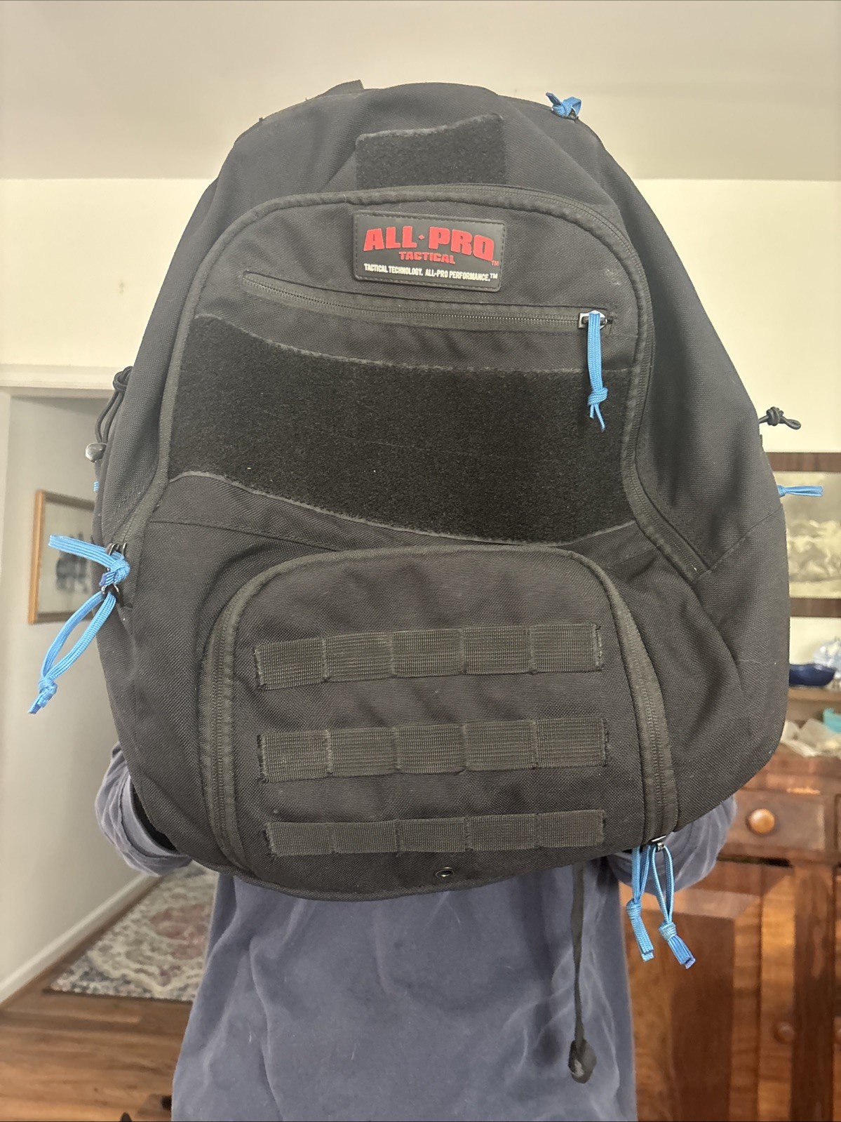 All-Pro Tactical Technology Backpack  Black 4