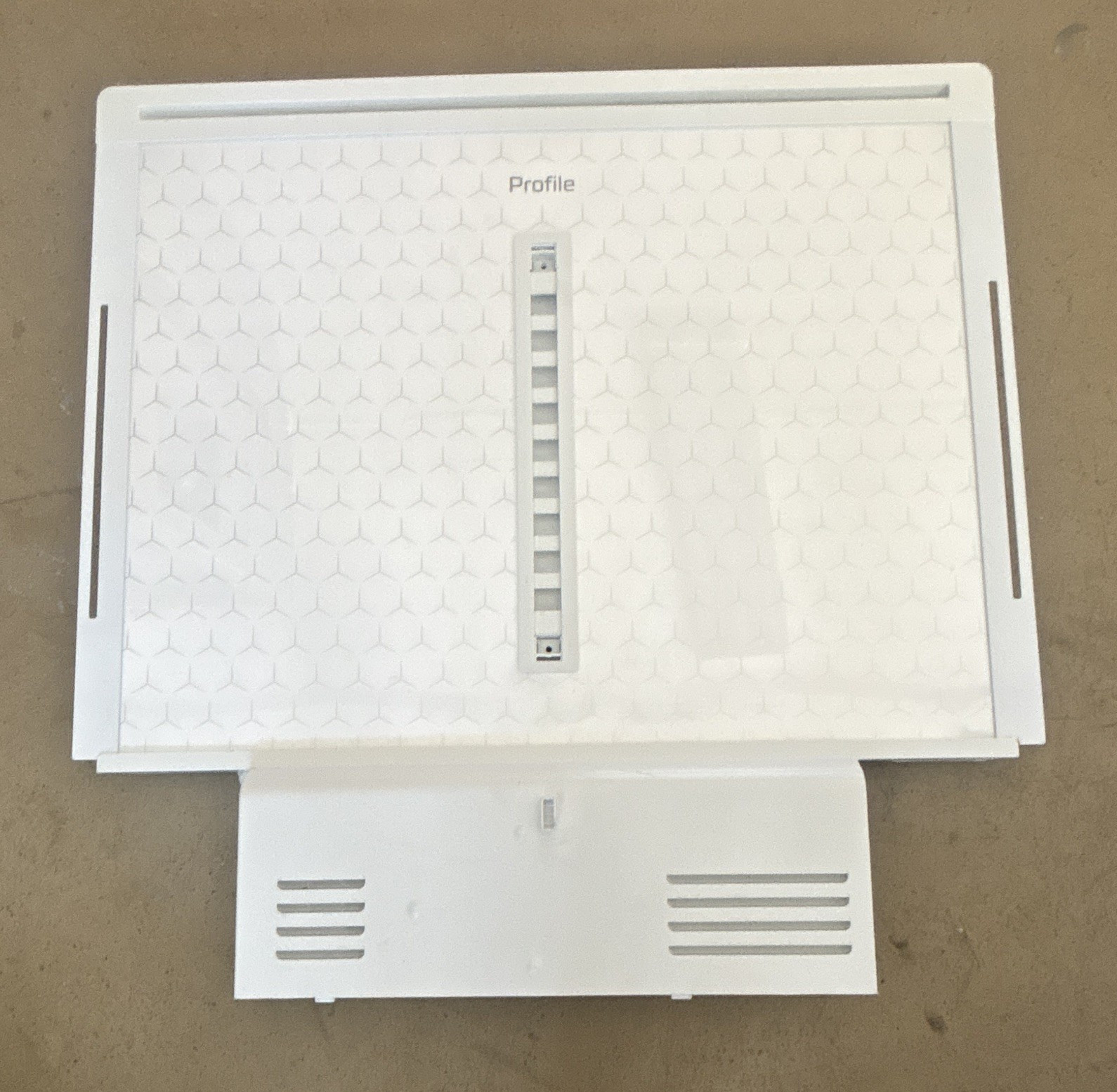GE Profile Fresh View Air Tower w/ Fan & LED White Plastic MPN 0060859295 gallery