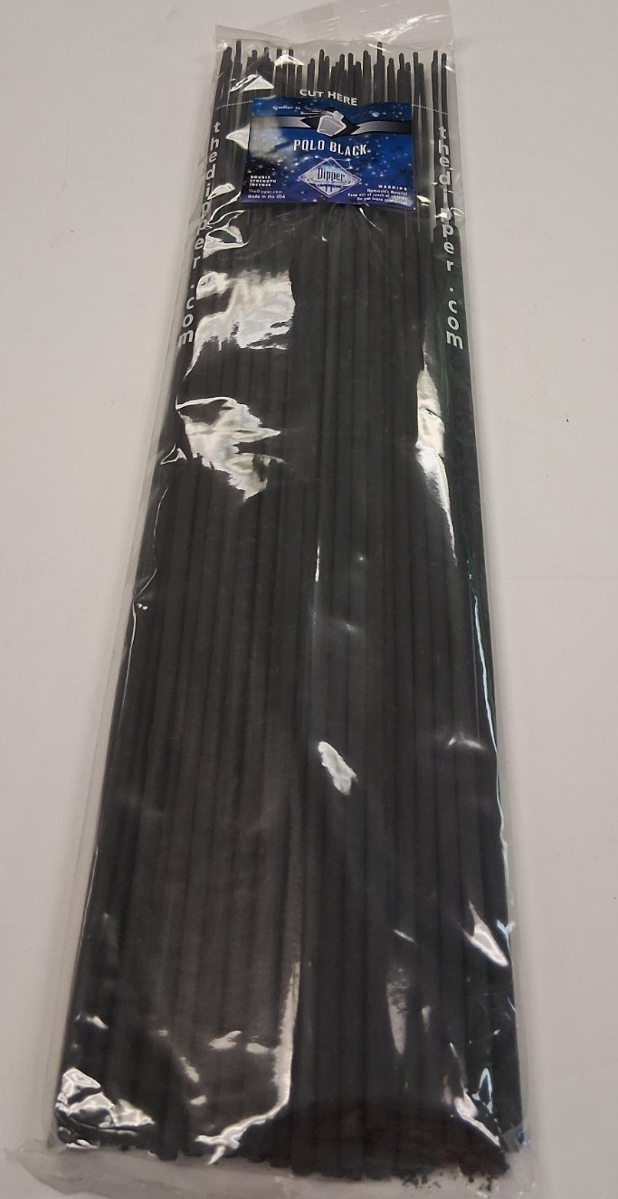 THE DIPPER DOUBLE STRENGTH 19 INCH INCENSE POLO BLACK 25 STICKS 3+ HOURS gallery