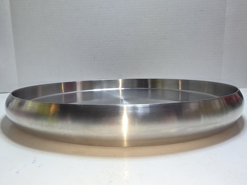 Commercial Grade Hospitality Serving Tray 14" Stainless Steel 3 lb Barware Decor gallery