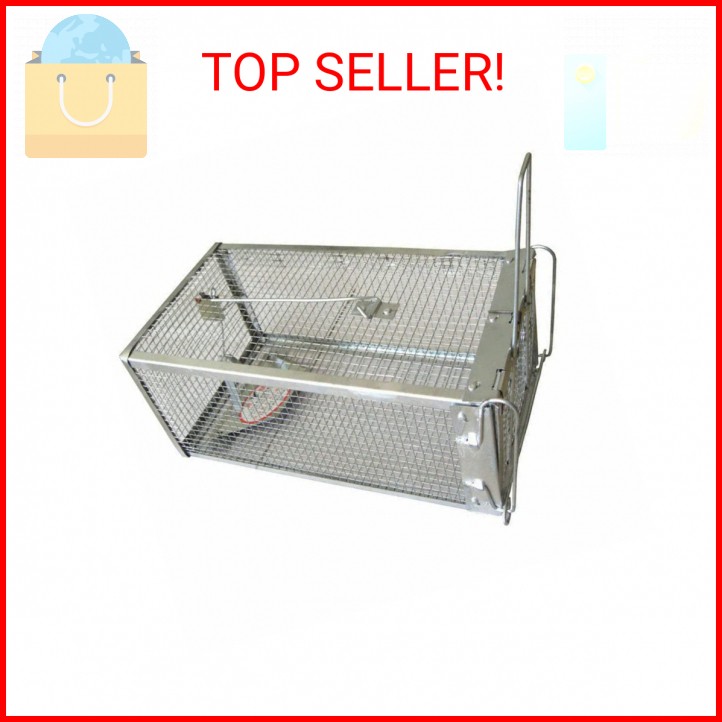 THE PERFECT PART USA Mouse Trap Rat Trap Rodent Trap Live Catch Cage, Easy to Se gallery