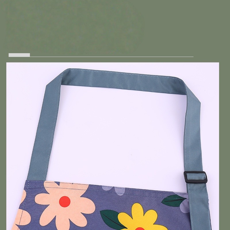 2PCS Canvas Kitchen Chef Cooking Apron Cross-Back Adjustable Bib Work BBQ gallery