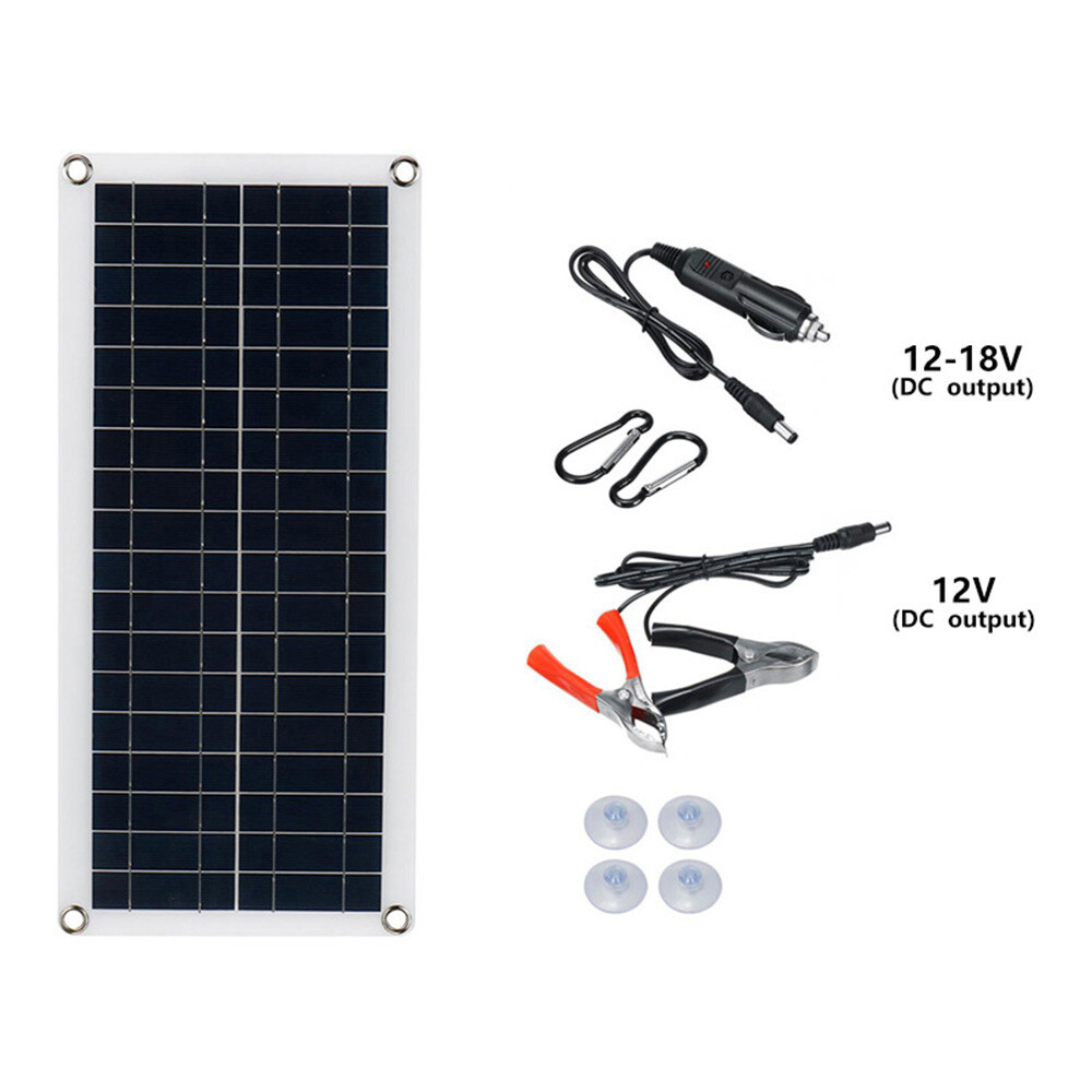 1000 Watts Solar Panel Kit 100A 12V Battery Charger w/ Controller Caravan Boat gallery