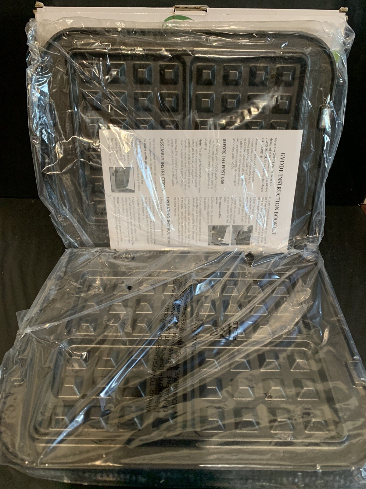 Gvode Waffle Plates for Cuisinart Griddler gallery