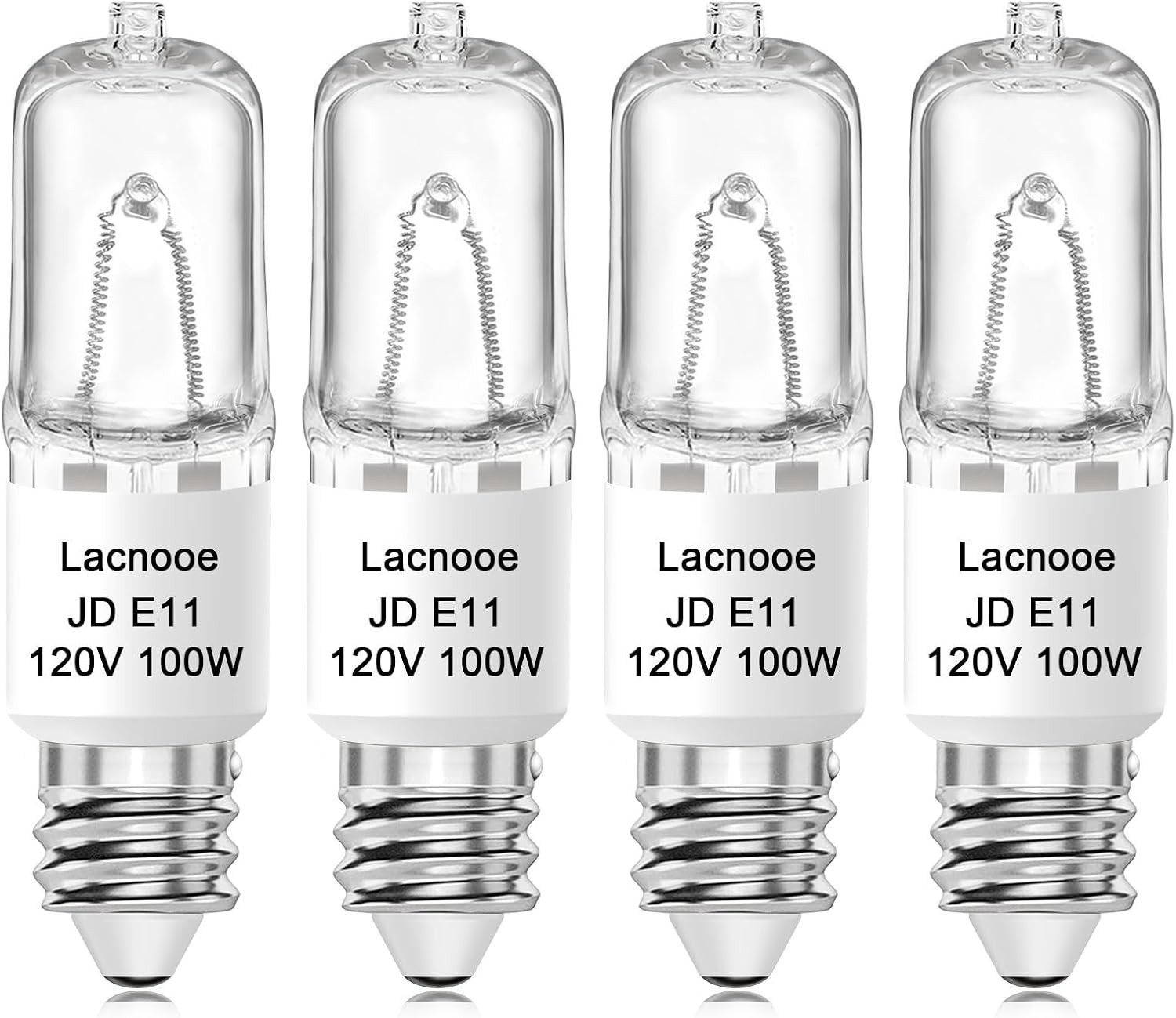 JDE11 120V 100W Halogen Light Bulbs (Replacement E11 LED Bulb), T4 Mini... gallery