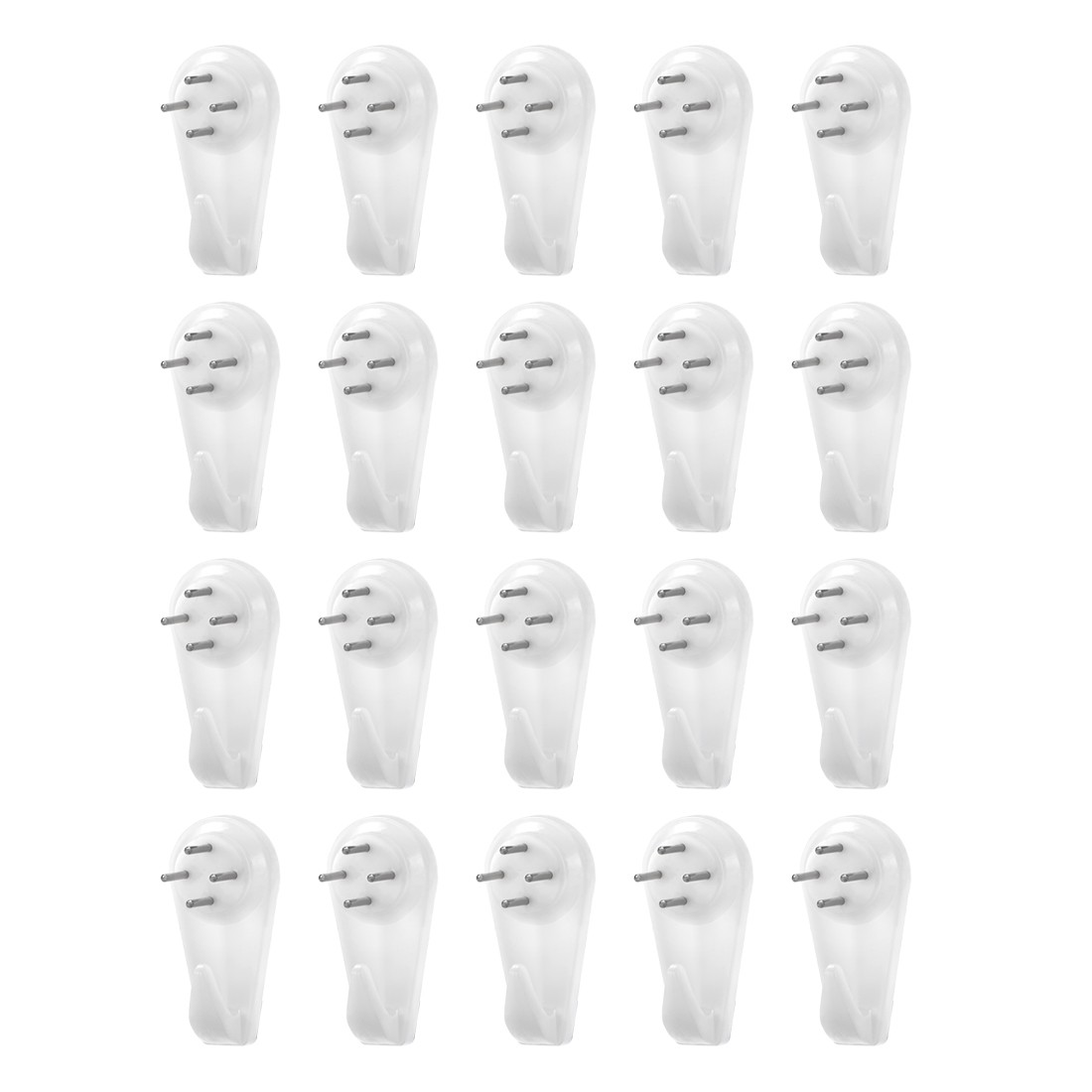22lbs Hard Wall Traceless Photo Hook Photo Coat Hanger 20pcs gallery