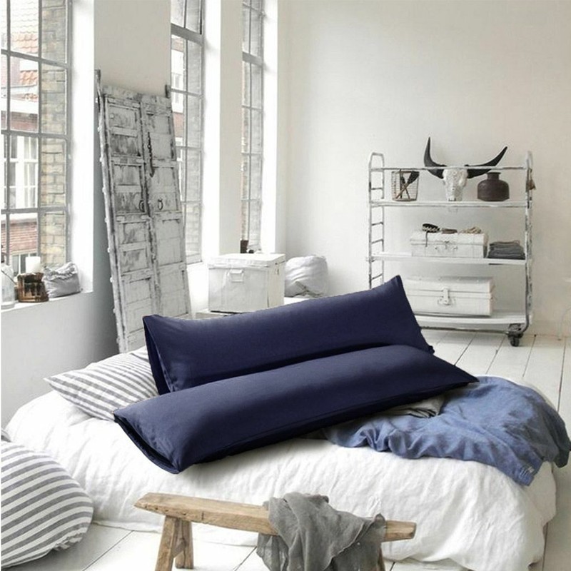 Microfiber Body Pillow Case Ultra Soft Pillowcase Body Pillow Cover 20"x55" US gallery