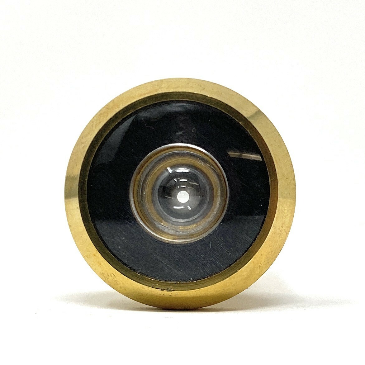 180 Degree Peephole Door Viewer Security Peep Hole Hardware, Polished Brass gallery