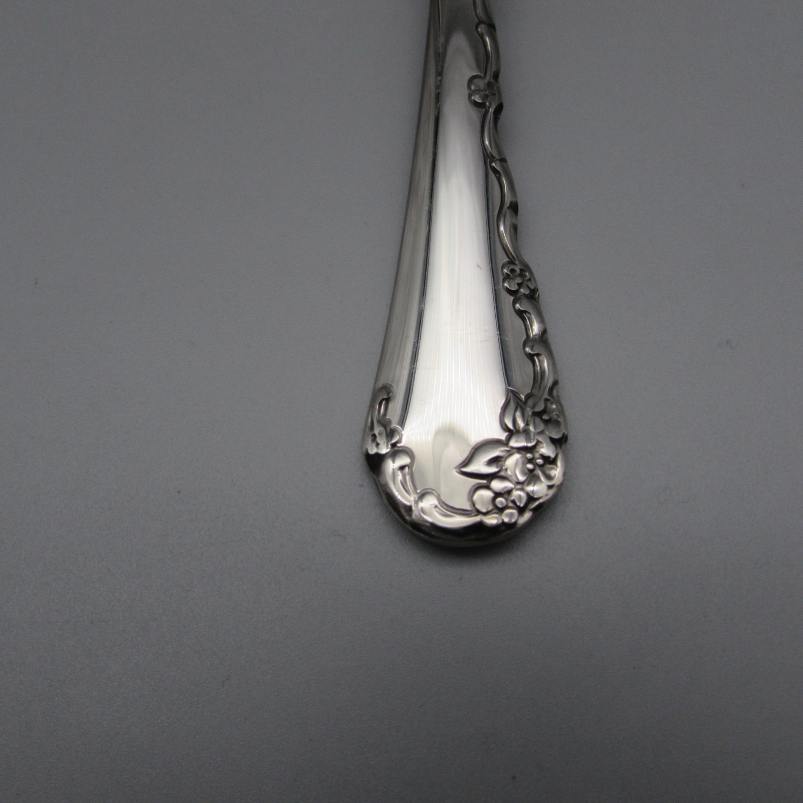 SET OF TWELVE - Oneida Stainless Flatware - BELLE ROSE - Dinner Forks * USA gallery