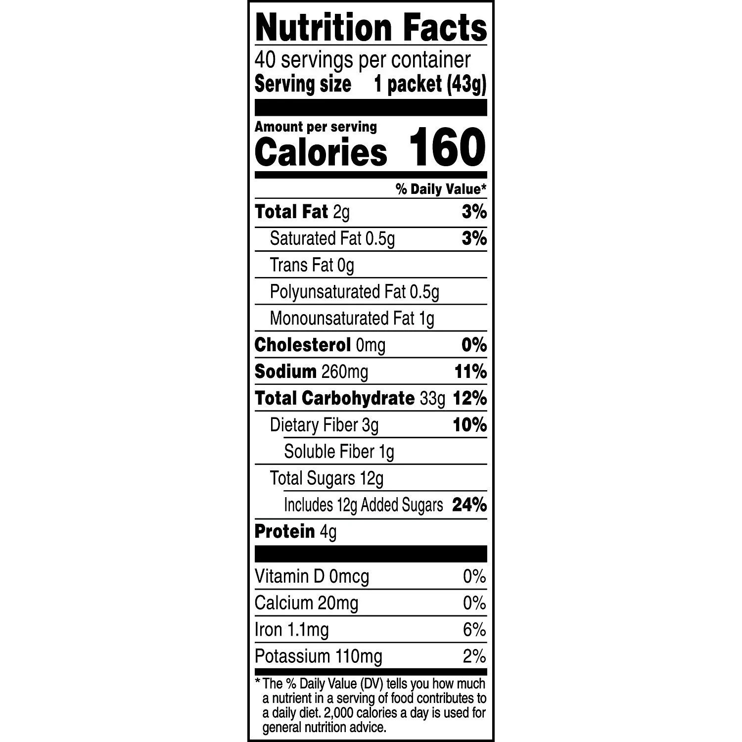Quaker Instant Oatmeal Maple Brown Sugar Breakfast Cereal - 40 pack gallery