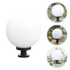 Walkway Lights Post Ball Lights Globe Fixture Solar Fence Wall Lamp