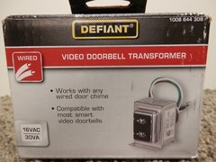 Defiant Branded Wired Doorbell Transformer 30VA 18000044
