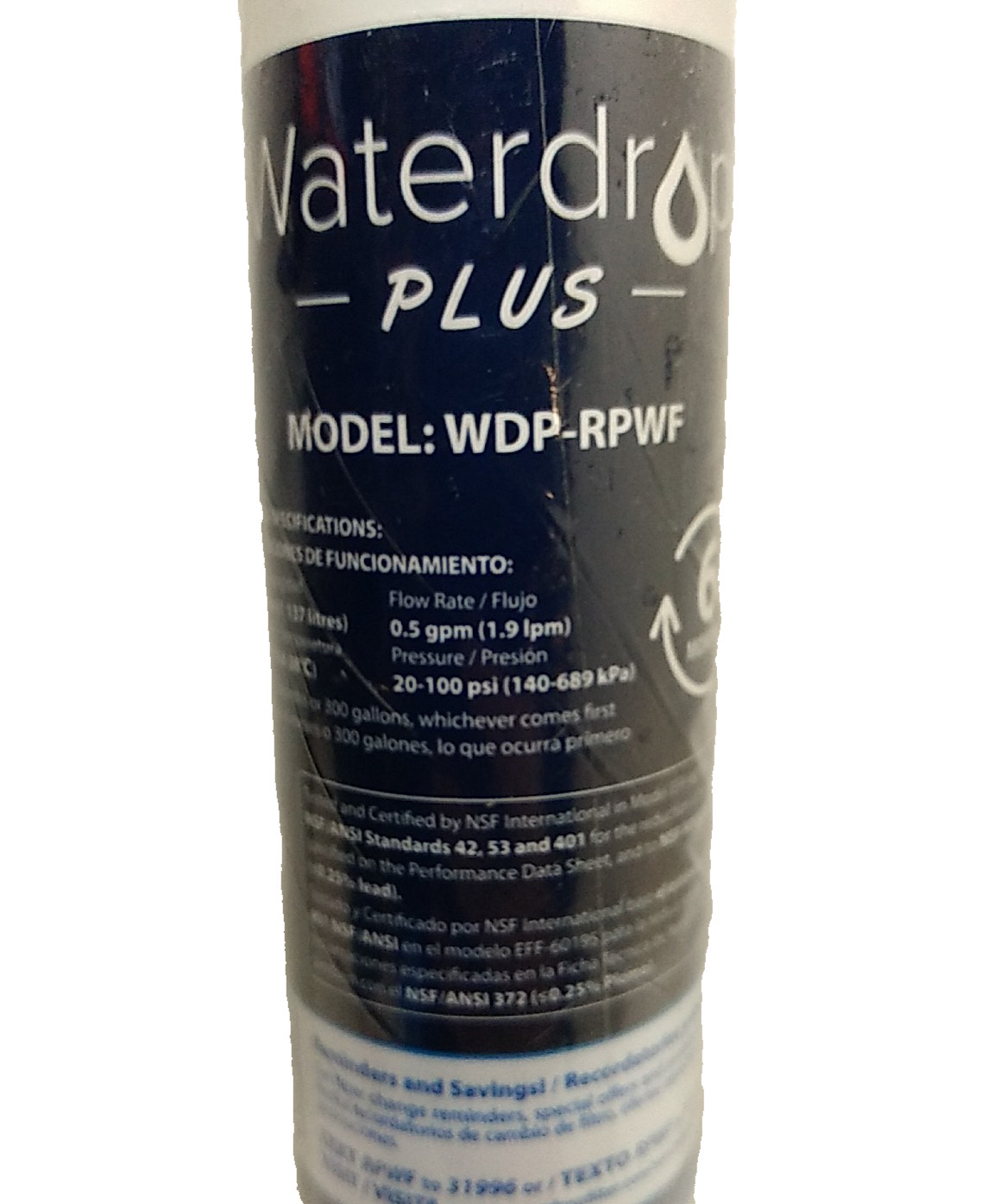 Waterdrop Plus ~Model: WDP-RPWF ~Refrigerator Water Filter gallery