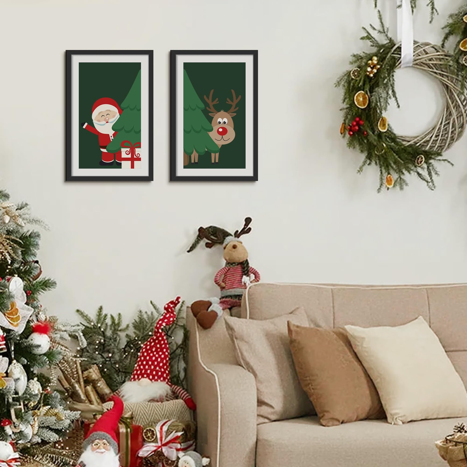 11x17 Picture Frame, Display Pictures 9x15 with Mat or 11 x 17 Without,Black gallery