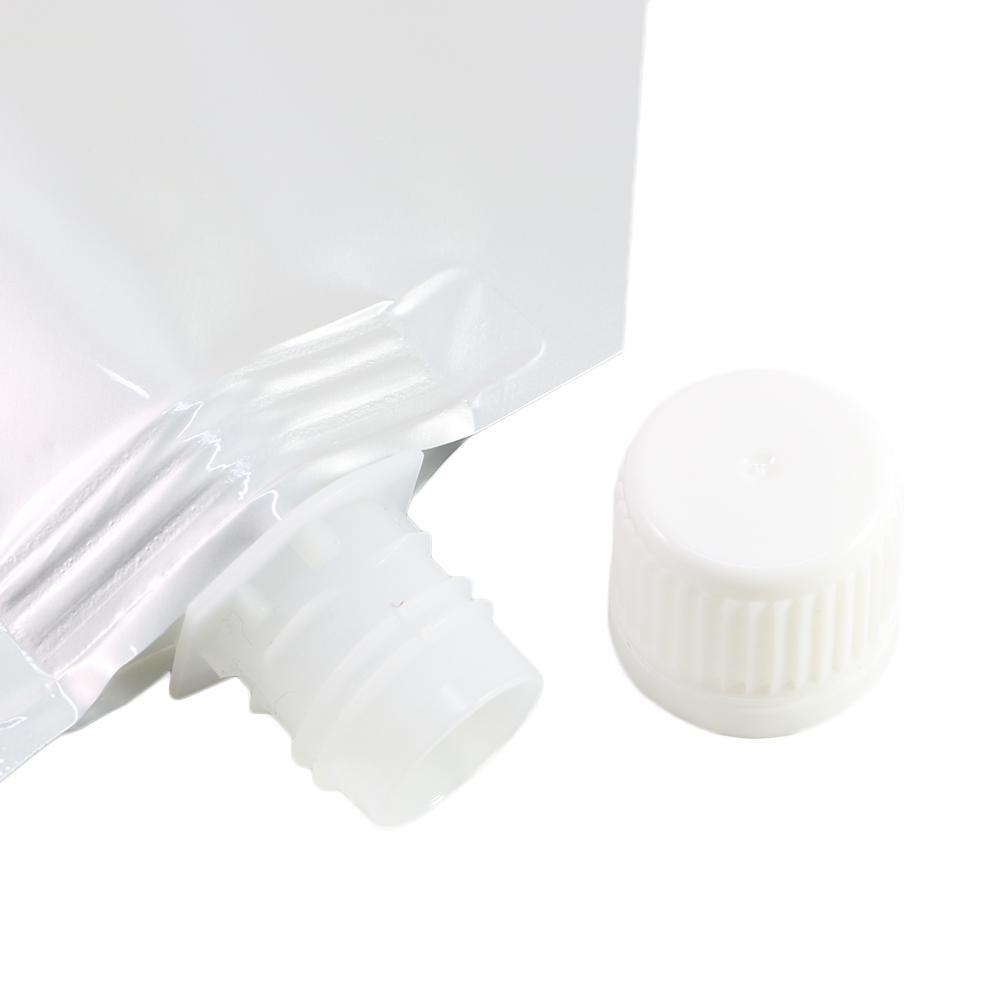 100-1500ML Silver Drinking Pouch with Corner Pouring Cap Liquid Beverage Bags gallery
