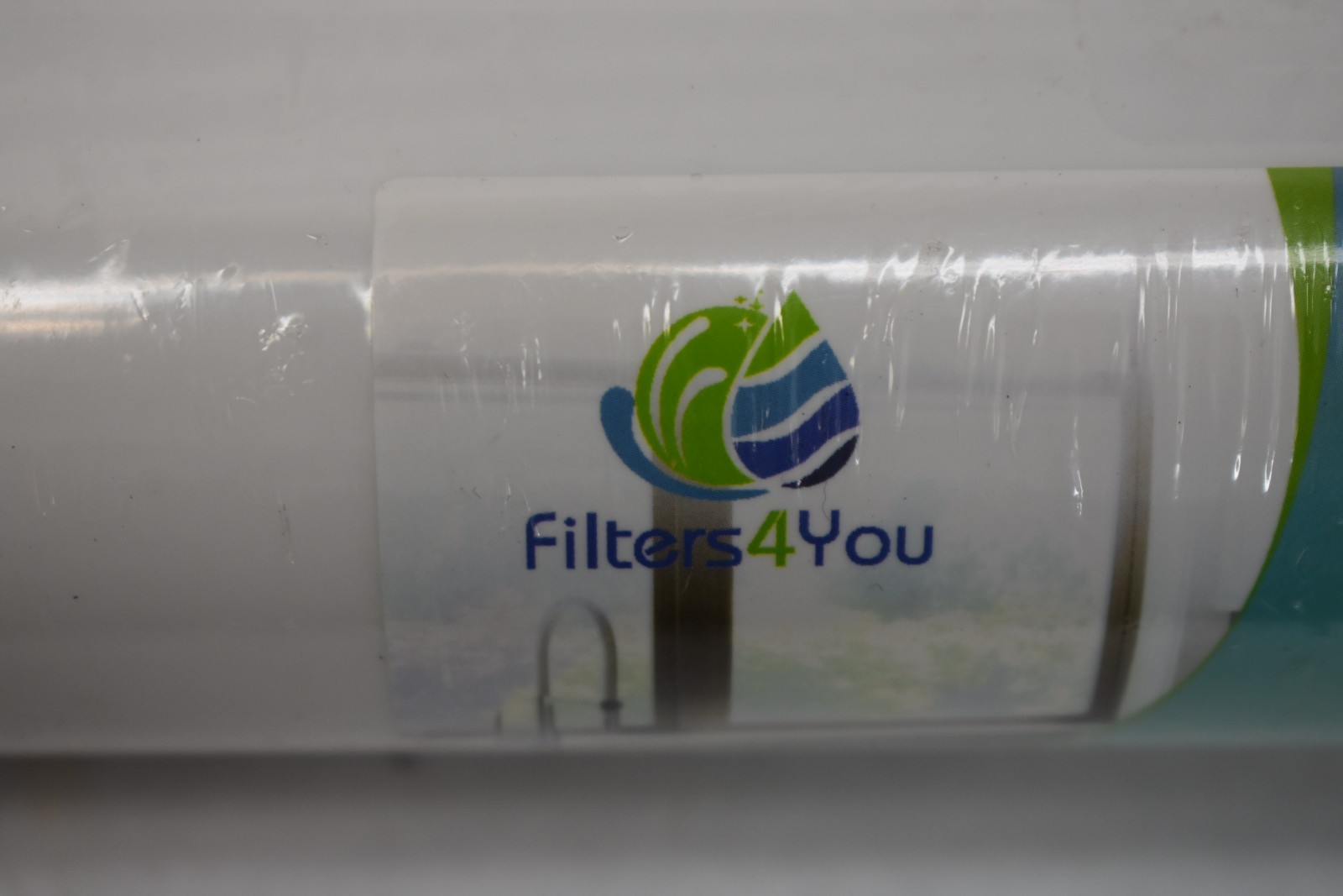 RO Post Polishing Fridge Ice Inline Coconut GAC Water Filter 2000 Gal 1/4" NPT gallery