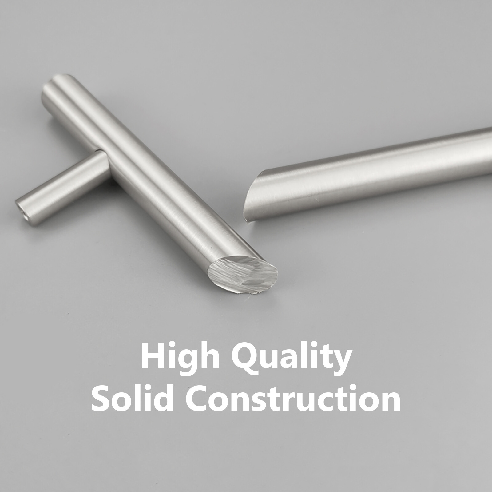 Solid Stainless Steel 2"-24" Bar Pull Handle For Kitchen Cabinet Drawer Hardware gallery