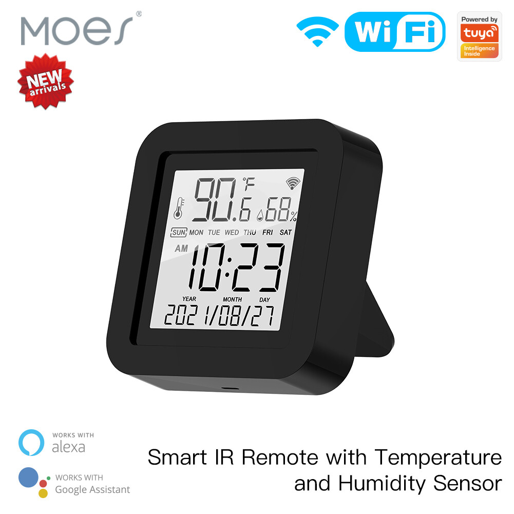 MOES WiFi IR Universal Smart Remote Control With Temperature Humidity Sensor APP gallery