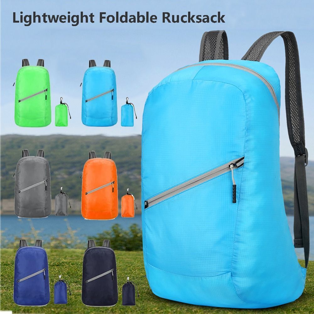 Backpack Lightweight Foldable Rucksack Large Waterproof Camping Travel Bag US