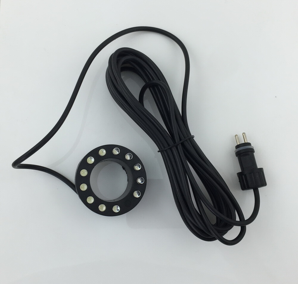 Underwater 12-LED Light Ring Fountain Fish Pond Water Garden No AC Adapter gallery