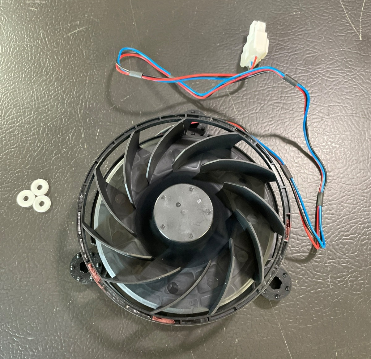 KitchenAid Refrigerator Evaporator Fan, W11727933 OEM Part KRQC736RPS00 gallery