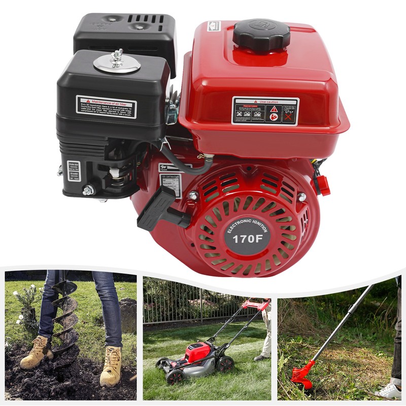 4-Stroke 7.5HP Gasoline Engine Pull Start Gasoline Engine Single Cylinder Engine gallery
