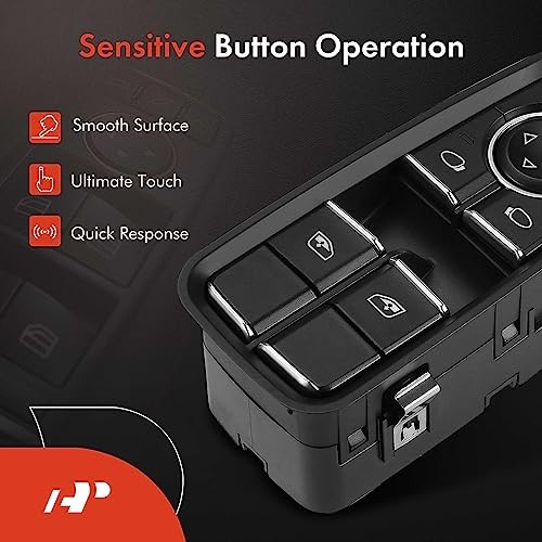 Master Power Window Switch Compatible with Porsche 911 2012-2019, 718 Cayman gallery