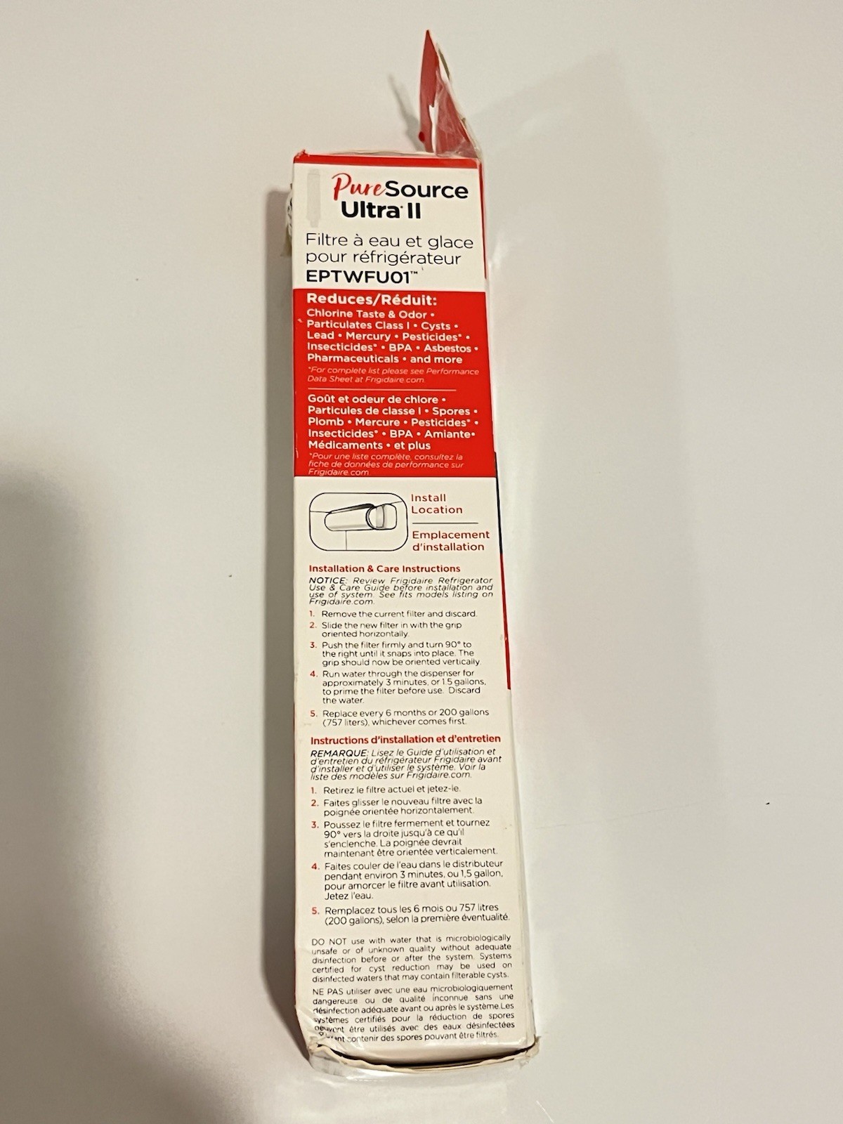 Frigidaire PureSource Ultra II Water & Ice Refrigerator Filter EPTWFU01 gallery