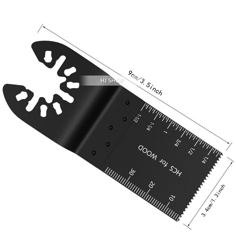 50Pcs Saw Blades Oscillating Multi Tool Saw Blades Wood Metal Cut Cutter gallery