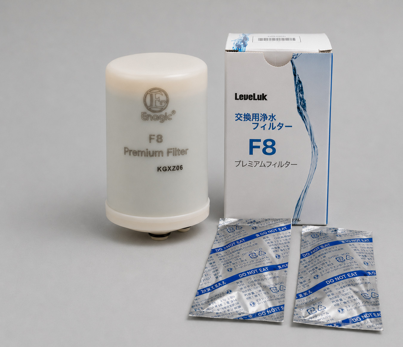 Enagic Filter F8 High Grade Water Filter Leveluk K-8 Kangen Machine+2 powders gallery