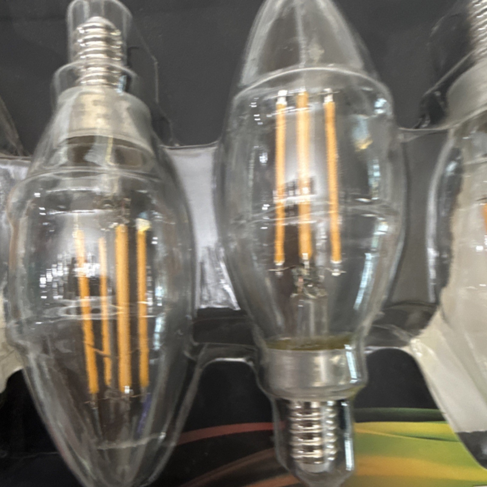 Feit Electric Enhance B10 LED Filament E12 60W Eq 5.5W 2700K Clear Dim 4 gallery