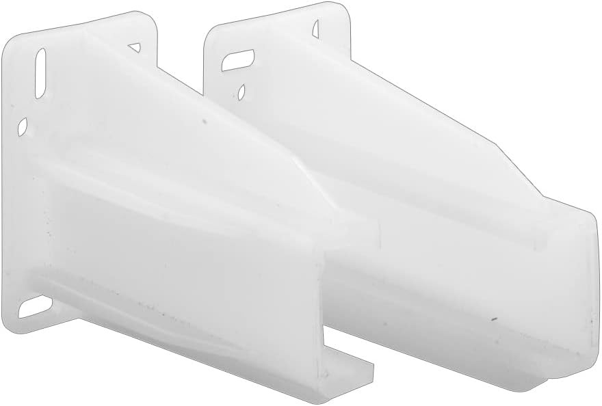 Prime-Line R 7227 Rear Drawer Track Back Plate – 5/16 in. x 7/16 in., White gallery