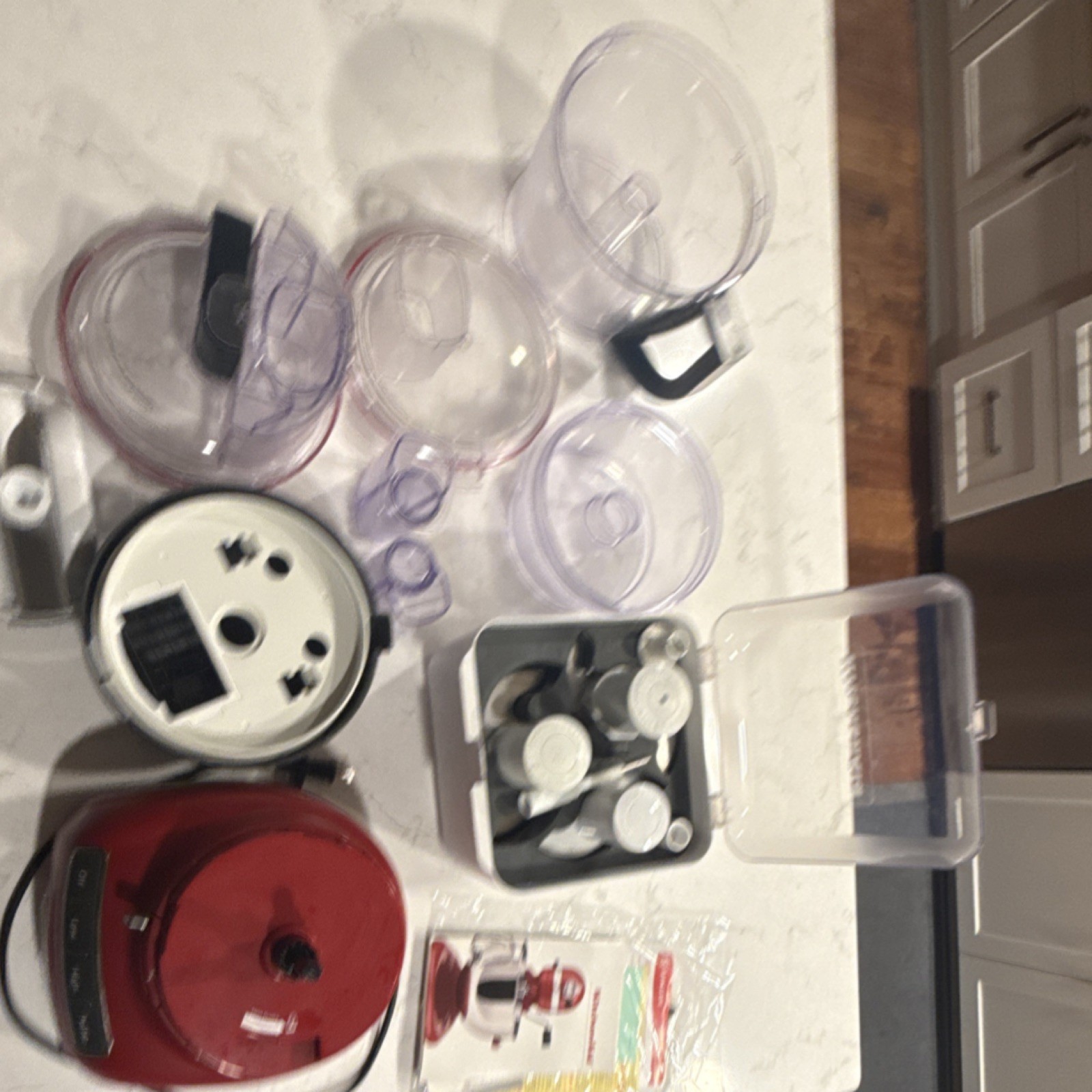 KitchenAid Bosch HMT72M450 Red Stand Mixer, Bowl, Whisk, Beater, Dough Hook gallery